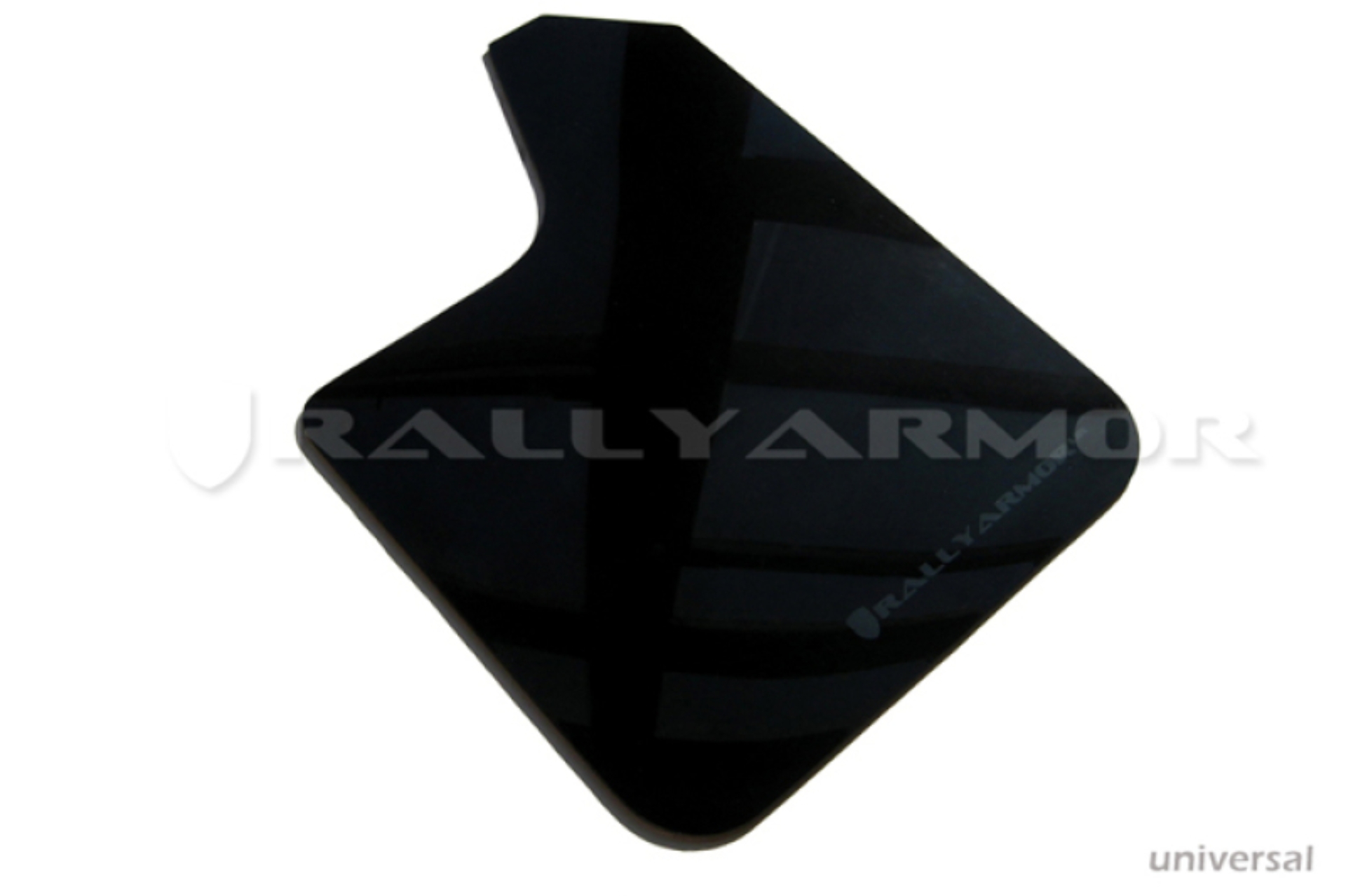 Picture of Rally Armor RAL UR Blk Flap/Grey Logo Mud Flaps - MF12-UR-BLK/GRY