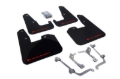 Picture of Rally Armor RAL UR Blk Flap/Rd Logo Mud Flaps - MF15-UR-BLK/RD