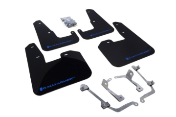 Picture of Rally Armor RAL UR Blk Flap/Blue Logo Mud Flaps - MF15-UR-BLK/BL