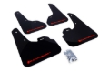 Picture of Rally Armor RAL UR Blk Flap/Rd Logo Mud Flaps - MF17-UR-BLK/RD