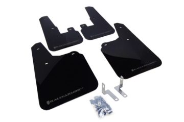 Picture of Rally Armor RAL UR Blk Flap/Grey Logo Mud Flaps - MF16-UR-BLK/GRY