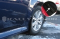 Picture of Rally Armor RAL UR Blk Flap/Silver Logo Mud Flaps - MF14-UR-BLK/SIL