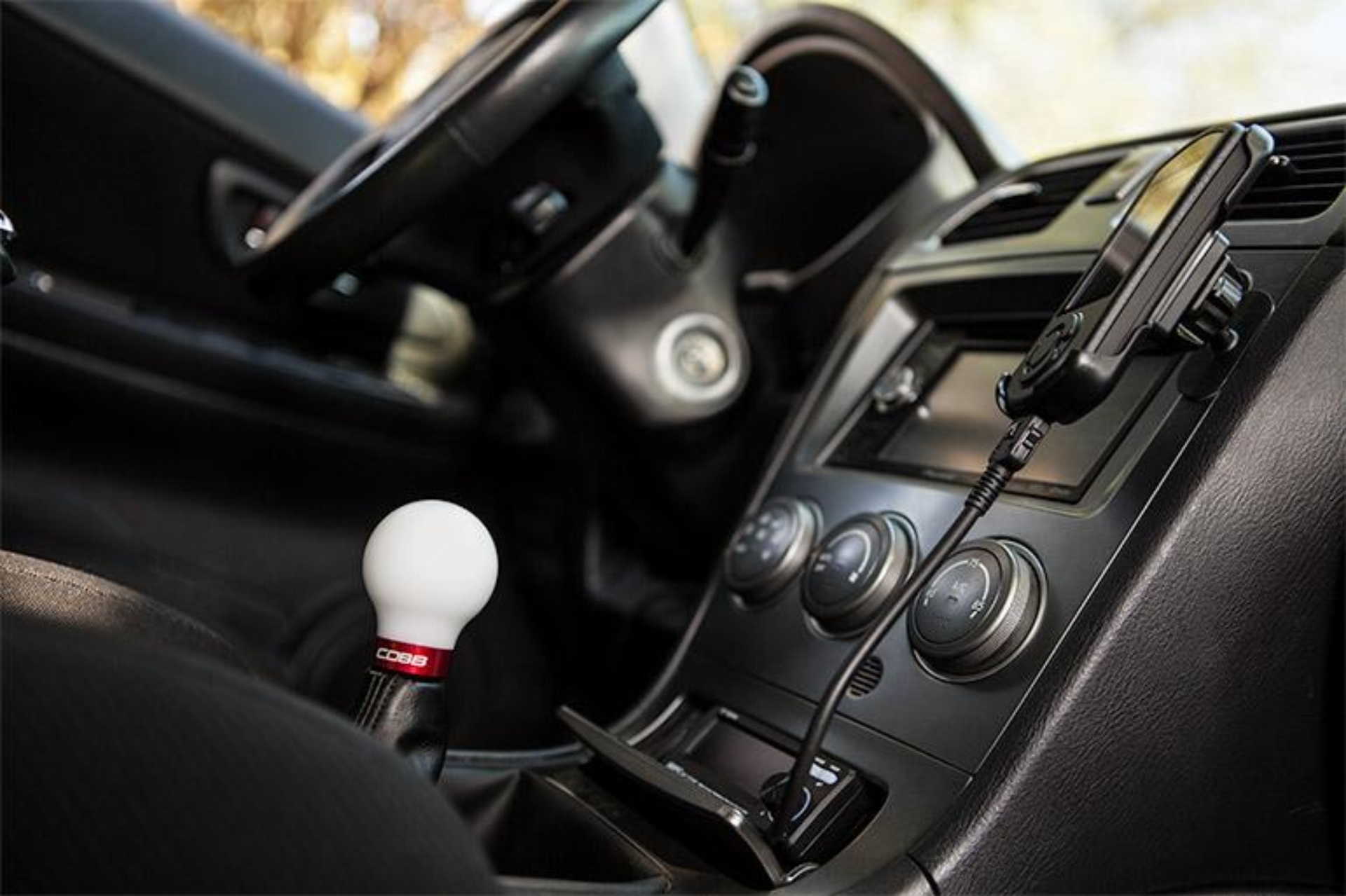 Picture of COBB Shift Knob - 211350-W-RD