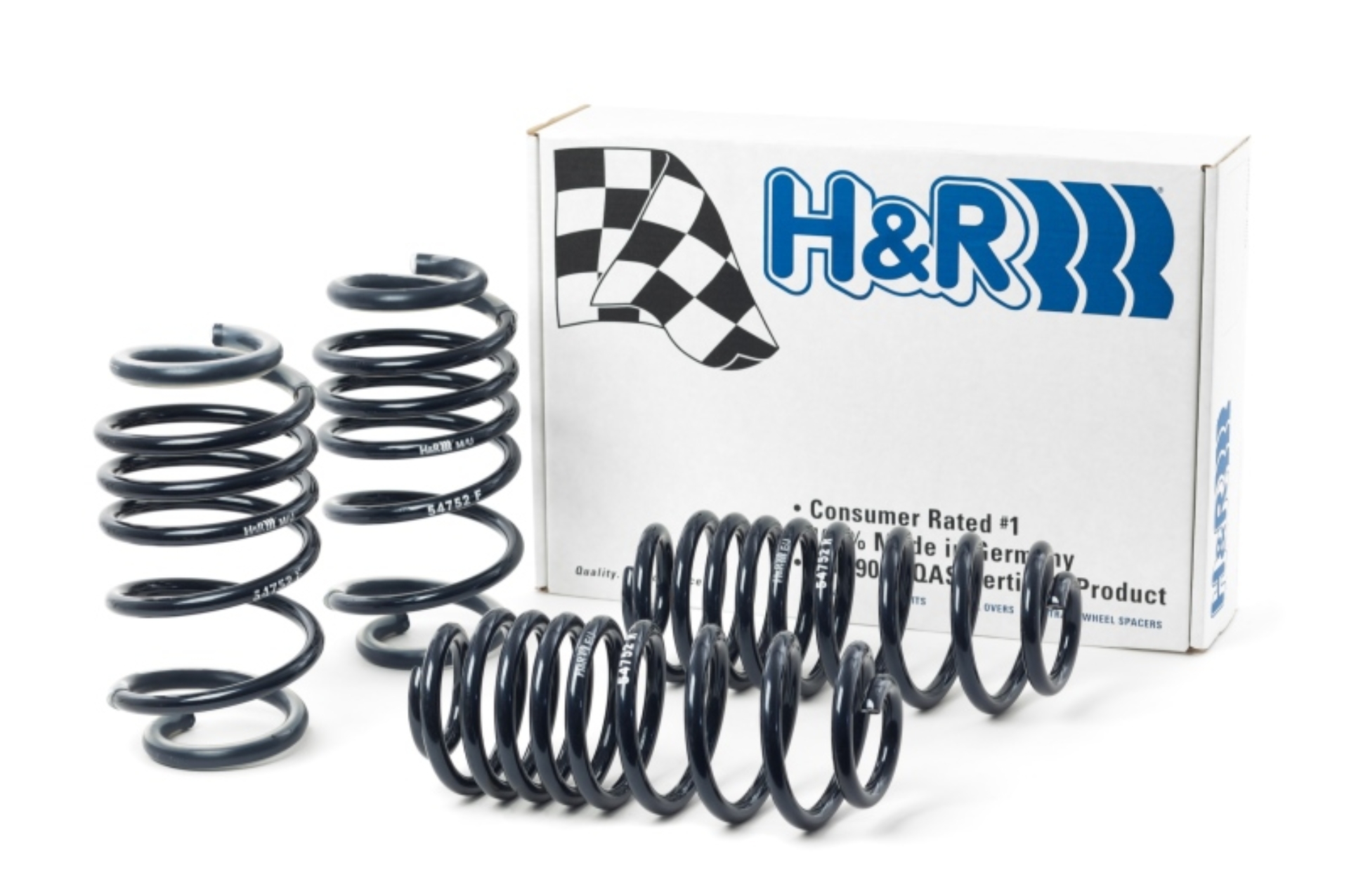 Picture of H&R HR Sport Springs Lowering Springs - 54752