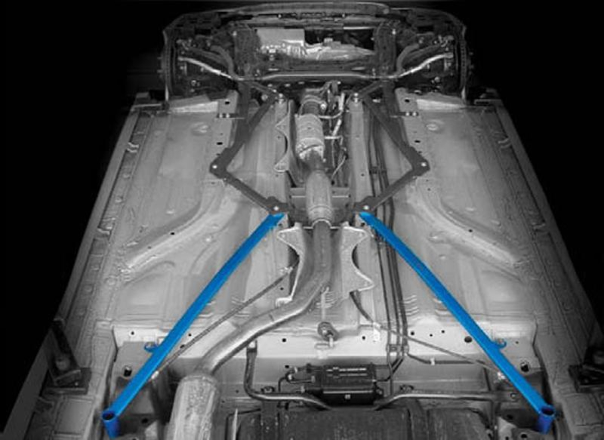 Picture of Cusco CUS Power Braces Rear Chassis Bracing - 329 492 RS