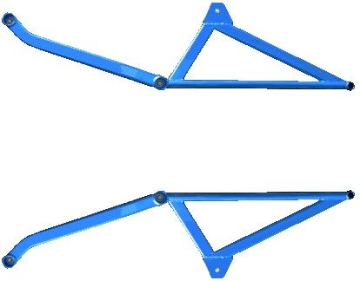 Picture of Cusco CUS Power Braces Rear Chassis Bracing - 684 492 R