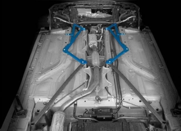 Picture of Cusco CUS Power Braces Front Chassis Bracing - 329 492 FS