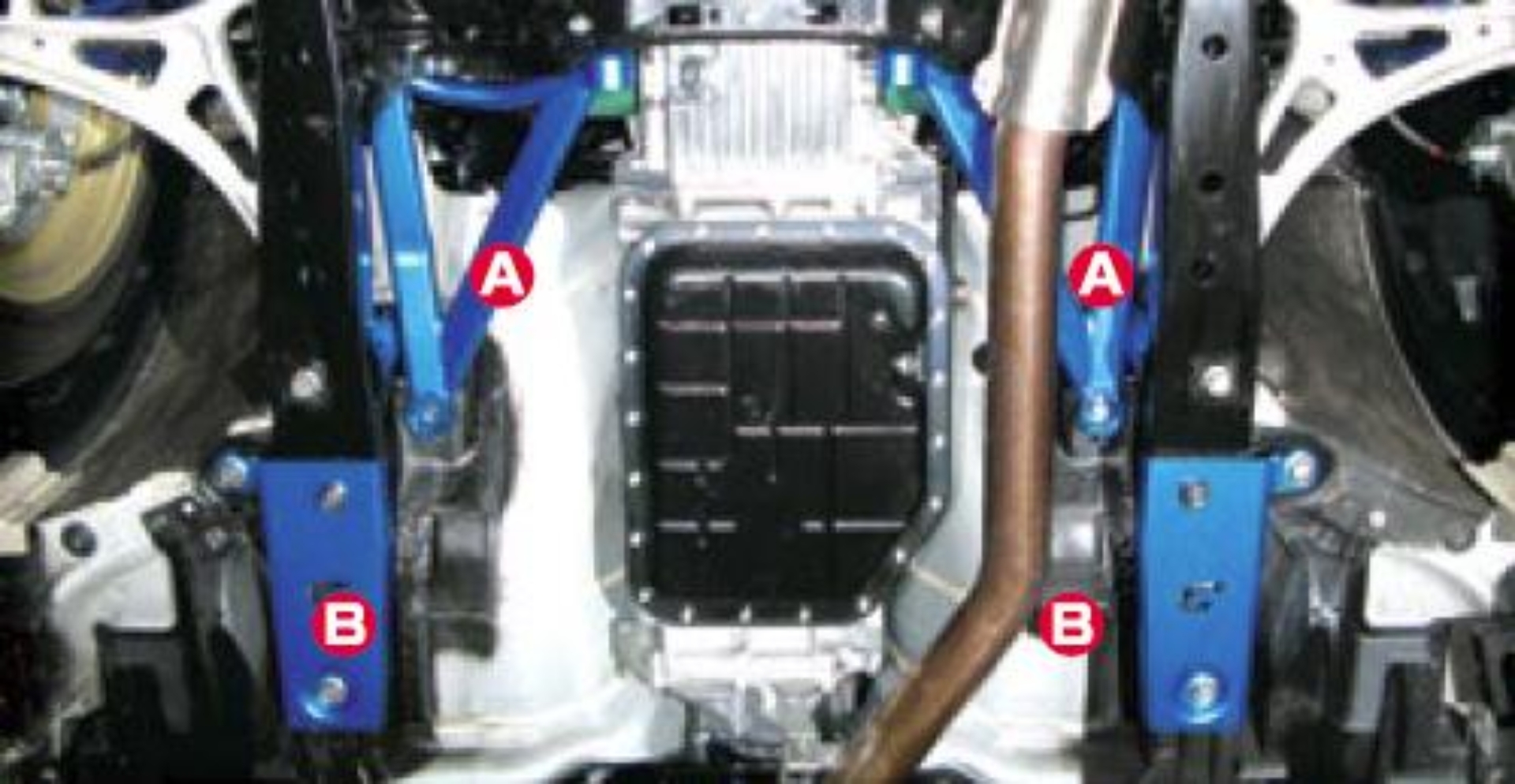 Picture of Cusco CUS Power Braces Front Chassis Bracing - 687 492 FM