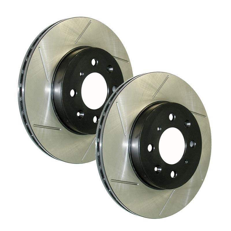 Picture of Sport Slotted Cryo Brake Rotor; Front Right