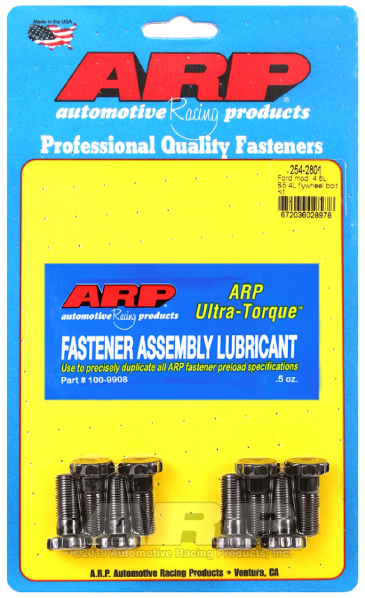 Picture of ARP Flywheel Bolt Kits Hardware Kits - 254-2801