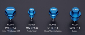 Picture of Cusco CUS Magnetic Drain Bolts Drain Plugs - 00B 001 ND04