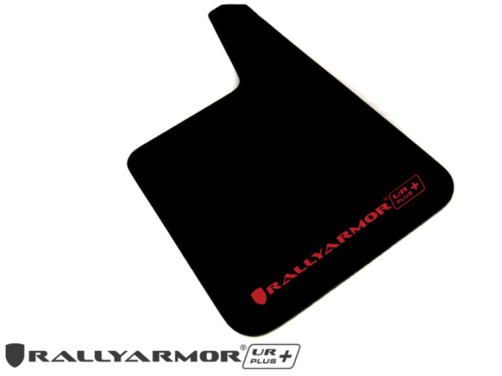 Picture of Rally Armor RAL UR Blk Flap/Rd Logo Mud Flaps - MF20-URP-BLK/RD