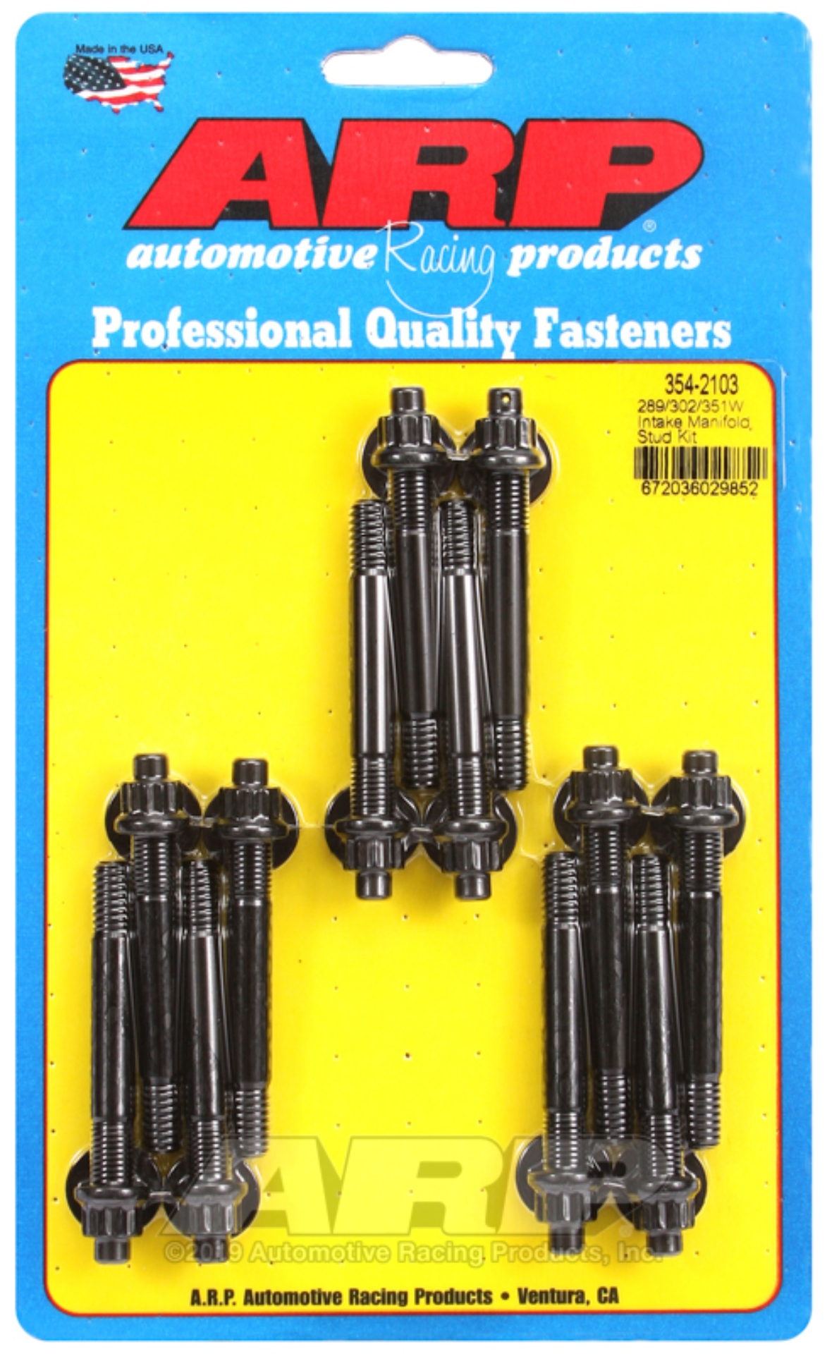 Picture of ARP Intake Manifold Bolt Kits Hardware Kits - 354-2103