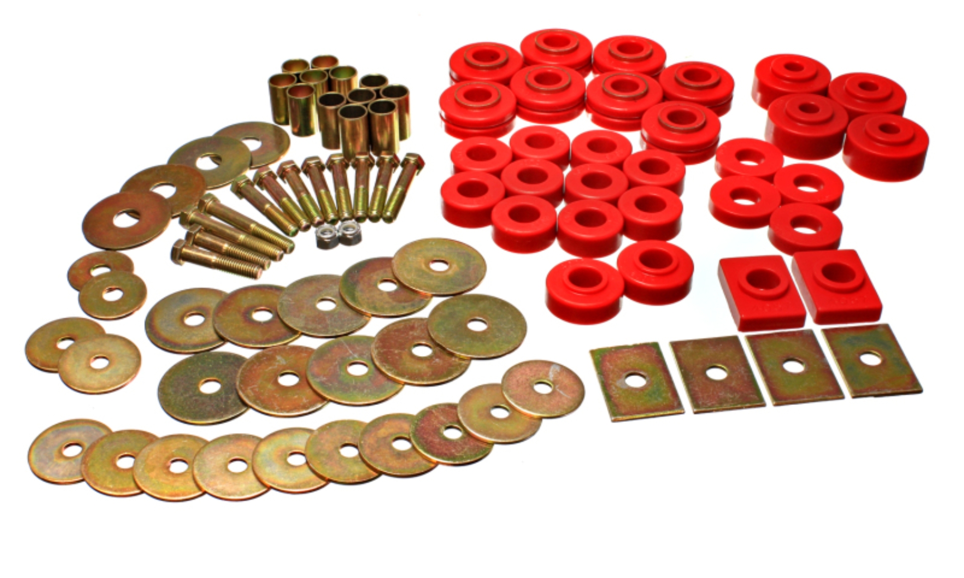 Picture of Energy Suspension ES Body Mounts-Red Bushing Kits - 3.4155R