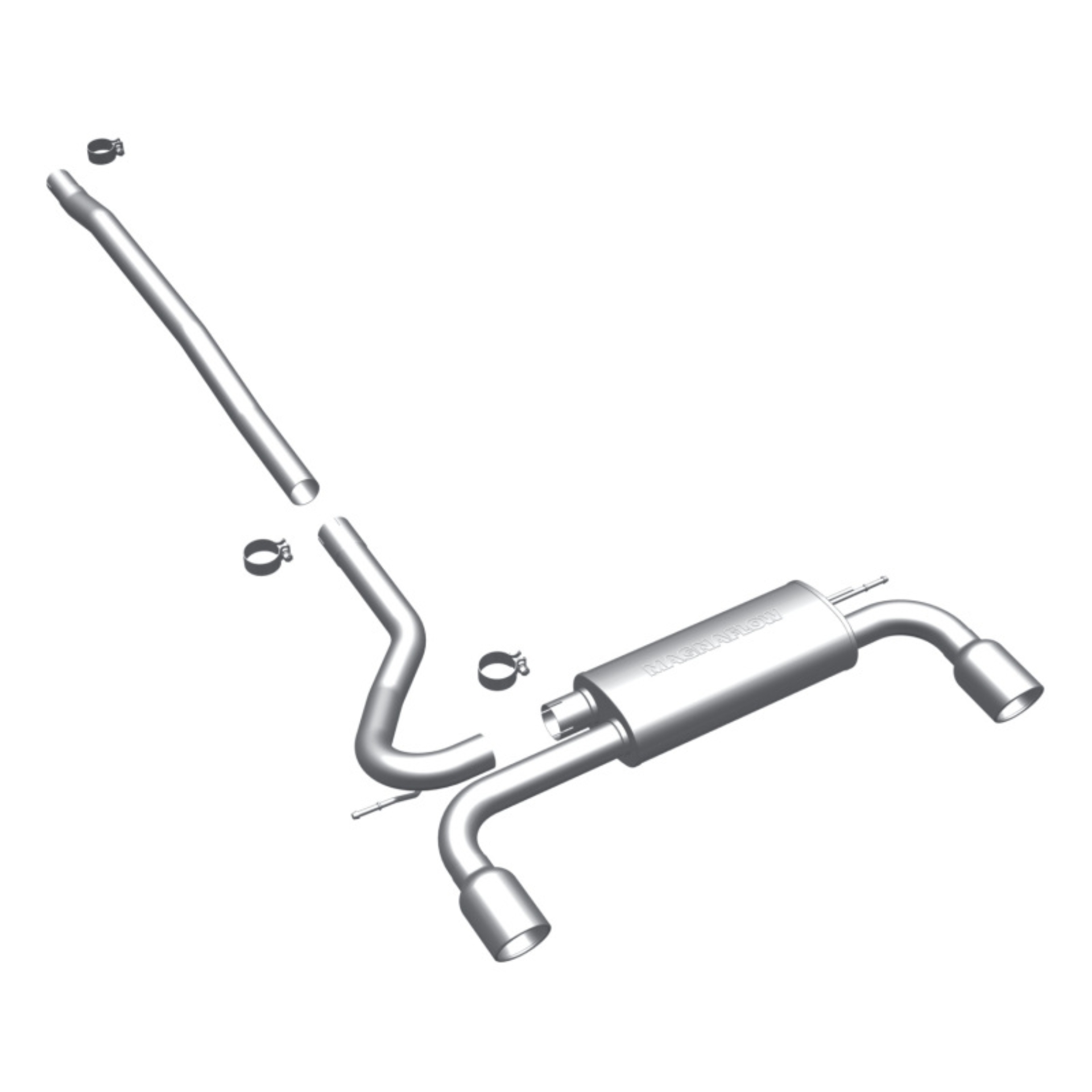 Picture of Touring Series Stainless Cat-Back System 15490