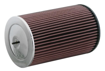Picture of K&N Universal Chrome Filter 4.125in Flange ID x 7.375in Base OD x 7in Top OD x 11.5in Height