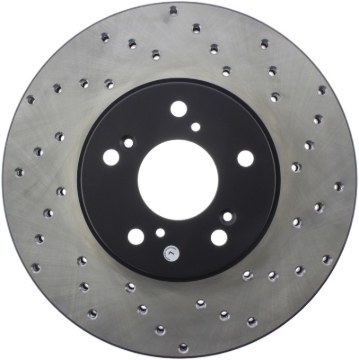 Picture of Sport Cross Drilled Brake Rotor; Front Left