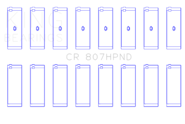 Picture of King Engine Bearings KING Performance Rod Bearings - CR807HPND020