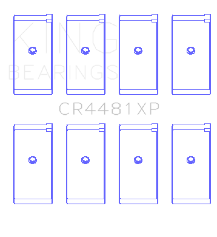 Picture of King Engine Bearings KING Performance Rod Bearings - CR4481XP0.25