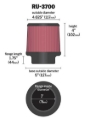 Picture of K&N Engineering KN Universal Air Filter - RU-3700