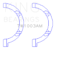 Picture of King Engine Bearings KING Thrust Washers - TW1003AM