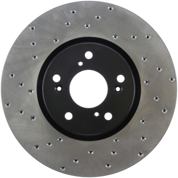 Picture of Sport Cross Drilled Brake Rotor; Front Right