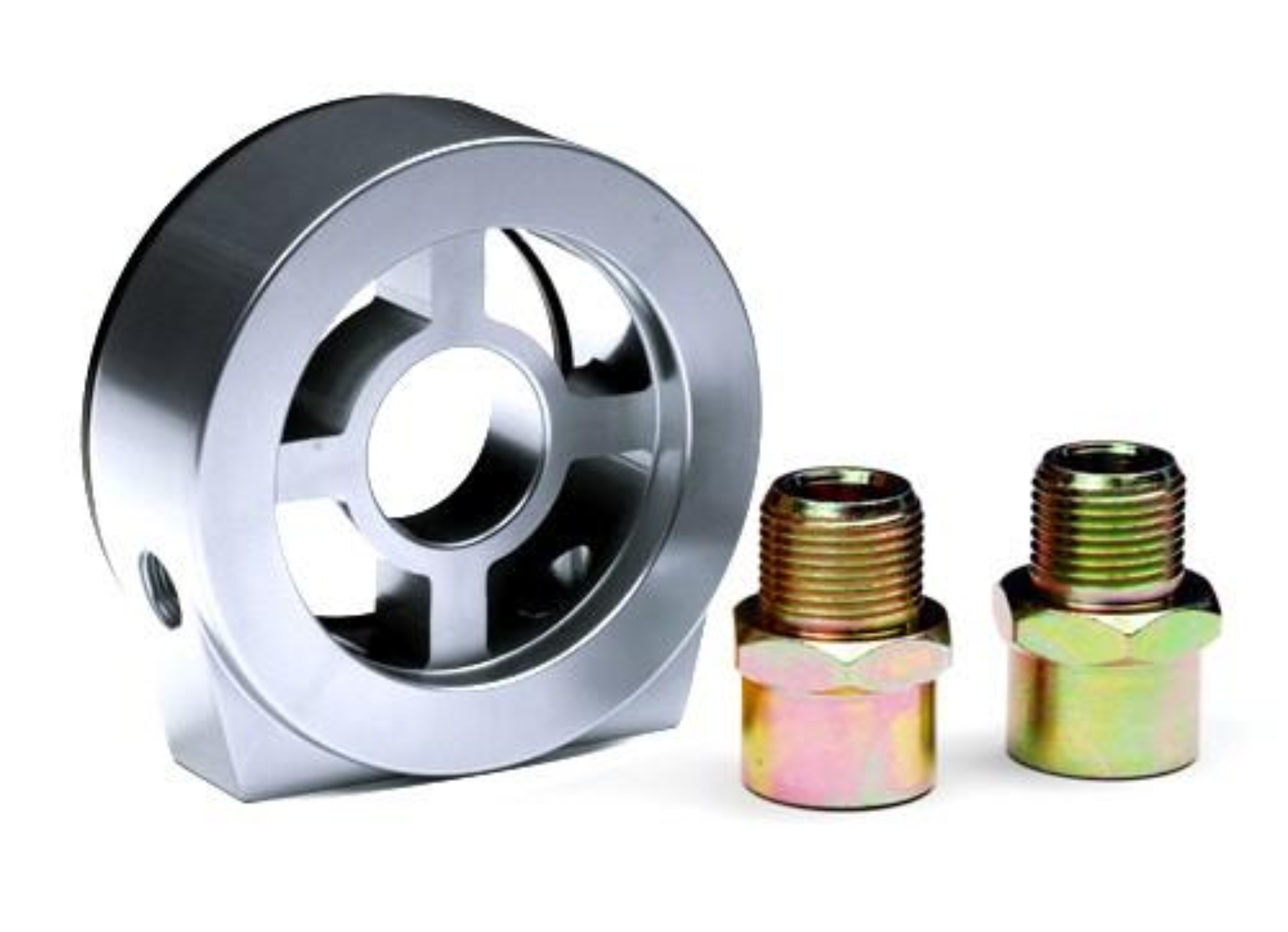 Picture of BLOX Racing BX Oil Filter Block - BXGA-00105-SI