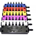 Picture of BLOX Racing BX Vacuum Manifold Kits Vacuum Blocks - BXAC-00403-RD