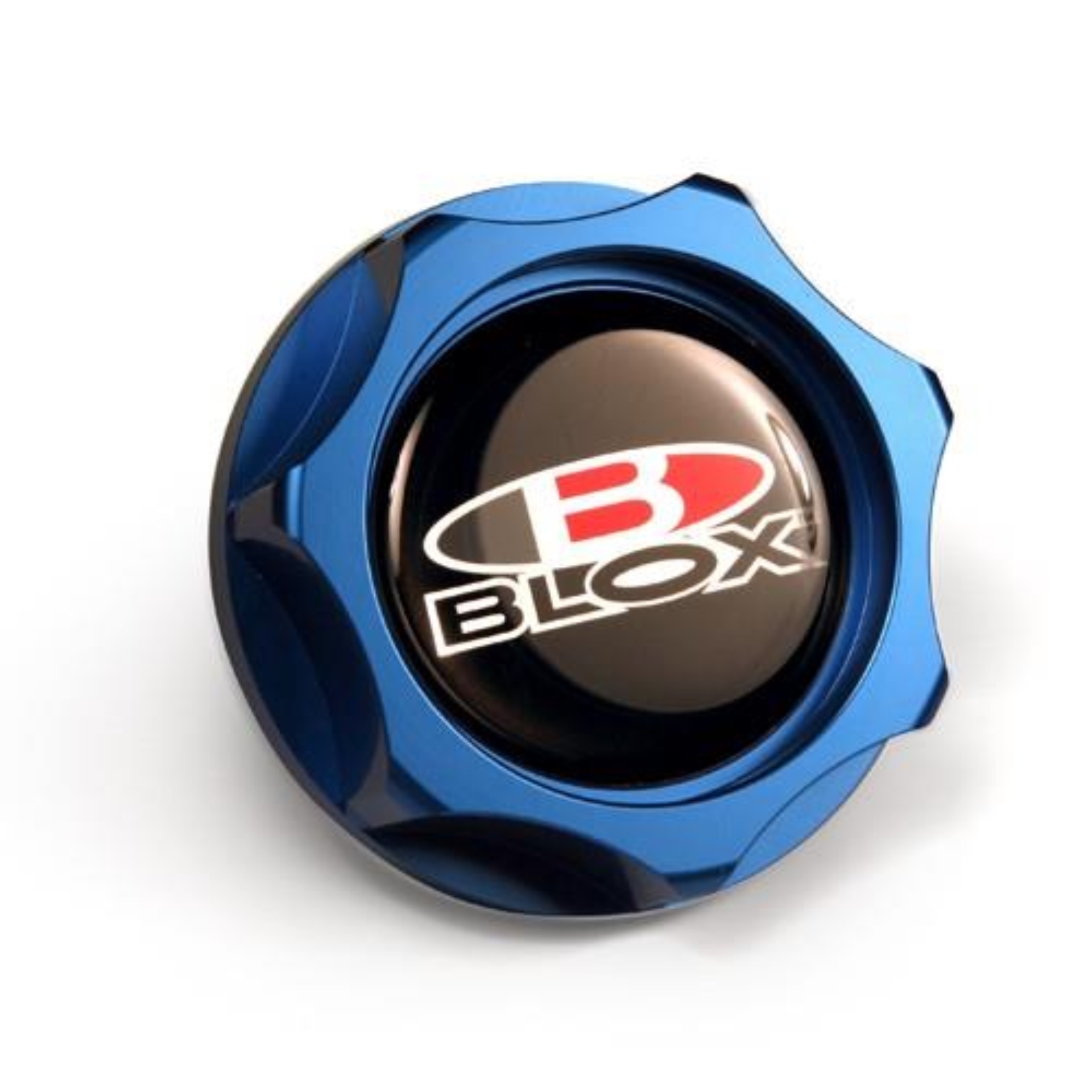 Picture of BLOX Racing BX Billet Oil Caps - BXAC-00501-BL