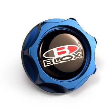 Picture of BLOX Racing BX Billet Oil Caps - BXAC-00501-BL