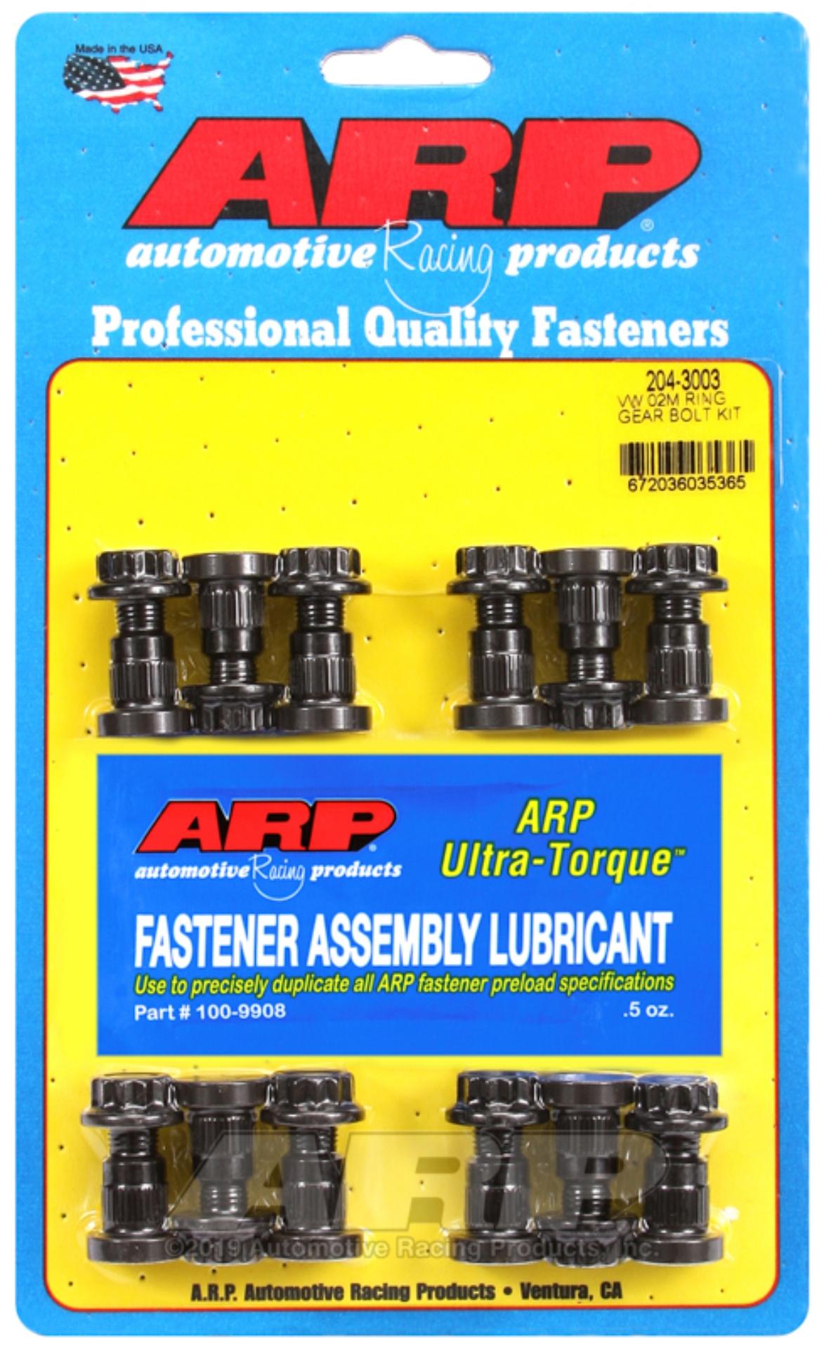 Picture of ARP Ring Gear Bolt Kits Hardware Kits - 204-3003