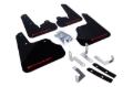 Picture of Rally Armor RAL UR Blk Flap/Rd Logo Mud Flaps - MF22-UR-BLK/RD