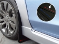 Picture of Rally Armor RAL UR Blk Flap/Rd Logo Mud Flaps - MF22-UR-BLK/RD
