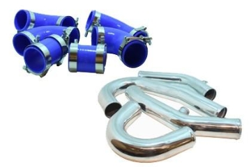 Picture of Turbo XS TXS Front Mount Intercoolers Intercooler Kits - EVO8-FMIC-P