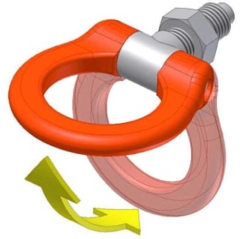 Picture of Cusco CUS Tow Hooks Rear - 386 017 R