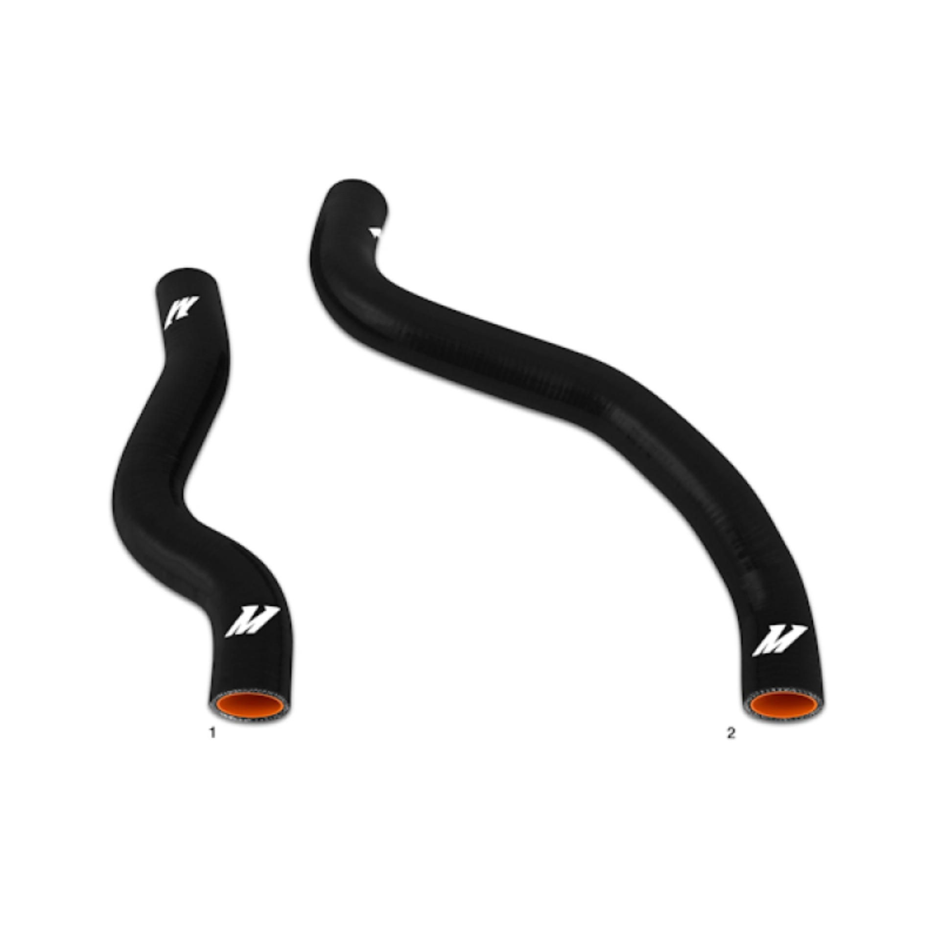 Picture of Mishimoto MM Silicone Hose-Radiator Radiator Hoses - MMHOSE-EVO-6BK