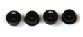 Picture of BLOX Racing BX Steering Rack Bushings Bushing Kits - BXSS-20614-BK