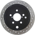 Picture of Sport Drilled & Slotted Brake Rotor; Rear Left
