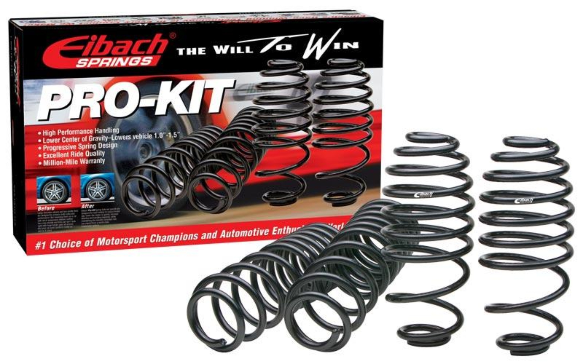 Picture of Eibach EIB Pro-Kits Lowering Springs - 15107.140