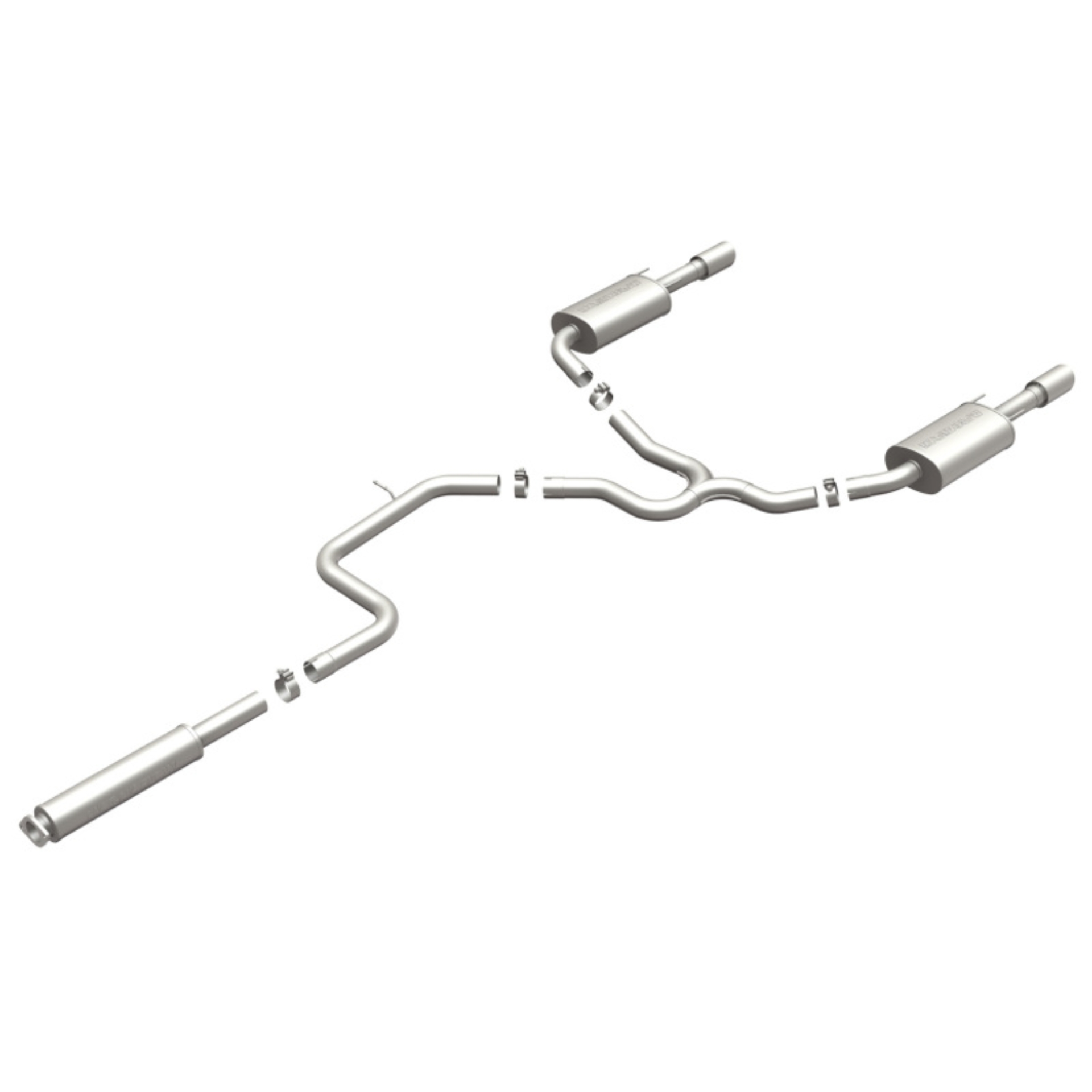 Picture of 16729-Street Cat-Back Exhaust System Chevrolet