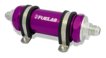 Picture of Fuelab FLB 828 In-Line Fuel Filter - 82822-4
