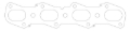 Picture of Cometic Gasket CG Exhaust Gaskets - C5805-030