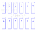 Picture of King Engine Bearings KING Performance Rod Bearings - CR6697XP