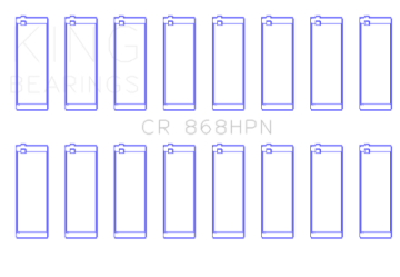 Picture of King Engine Bearings KING Performance Rod Bearings - CR868HPN.026