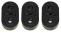 Picture of Torque Solution TQS Exhaust Mounts Brackets - TS-EH-200