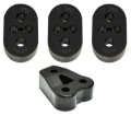 Picture of Torque Solution TQS Exhaust Mounts Brackets - TS-HV-001