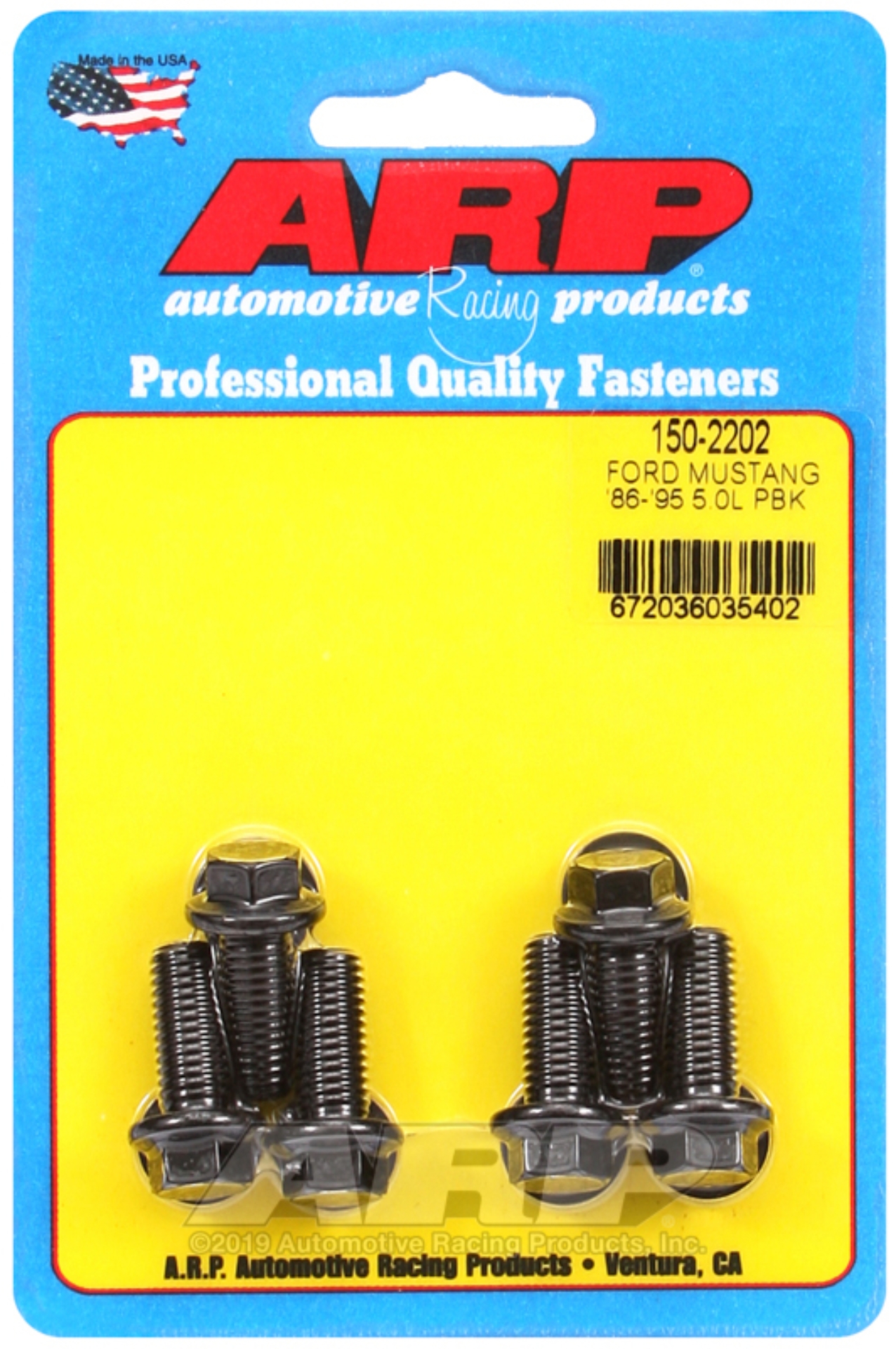 Picture of ARP Pressure Plate Bolt Kit Hardware Kits - 150-2202