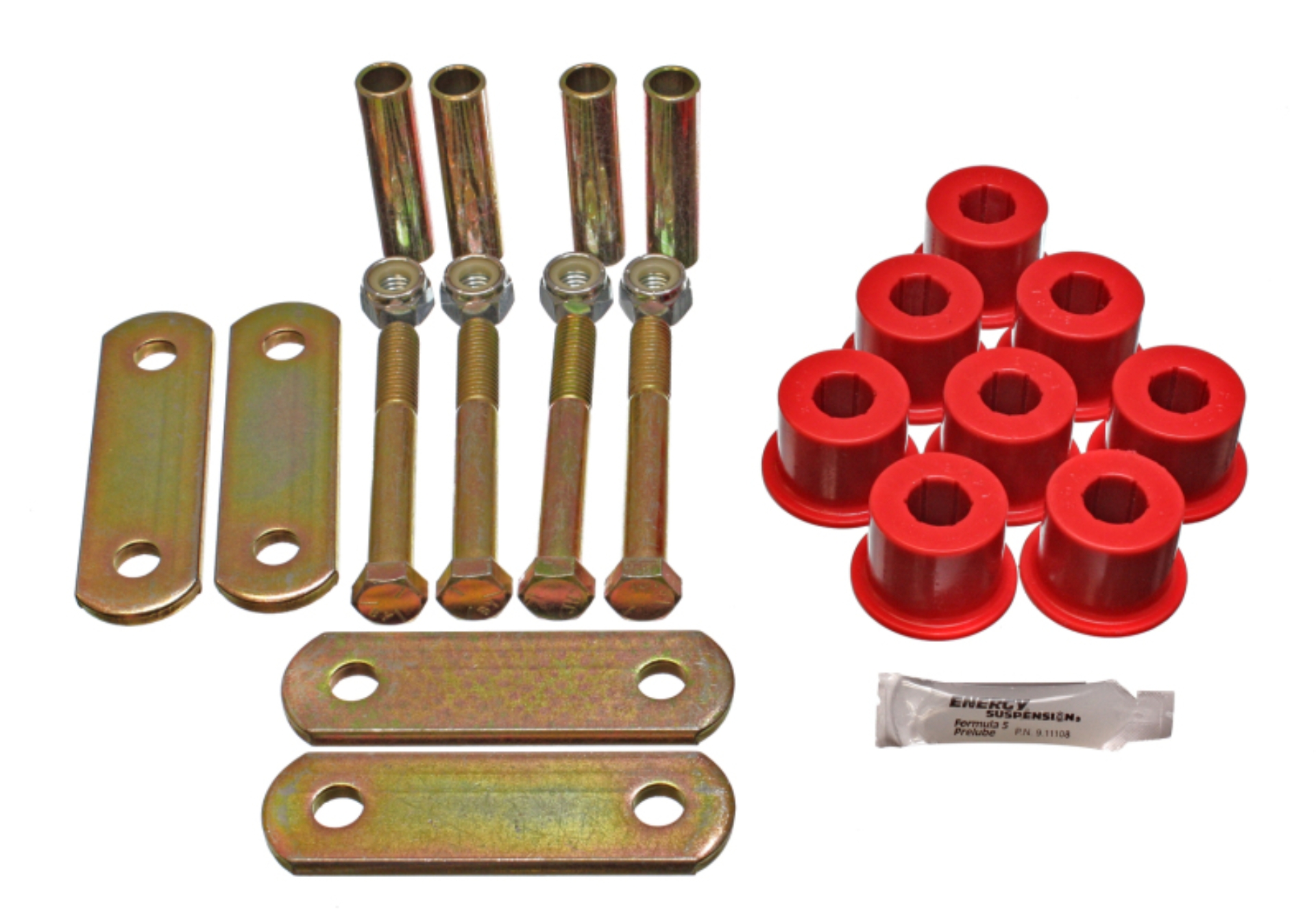 Picture of Energy Suspension ES Spring/Shackle Bush-Red Bushing Kits - 3.2137R