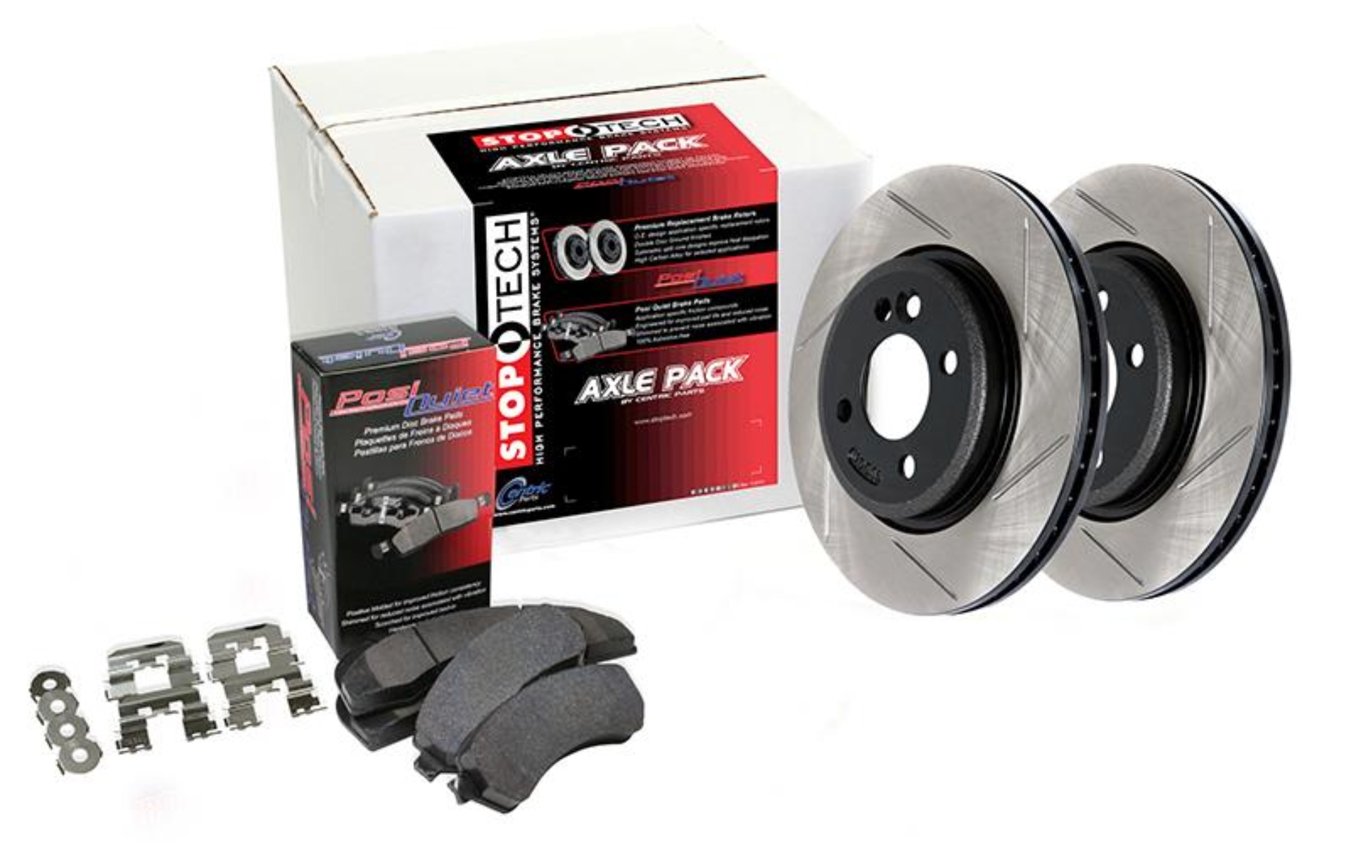 Picture of Street Axle Pack; Drilled; Front Brake Kit