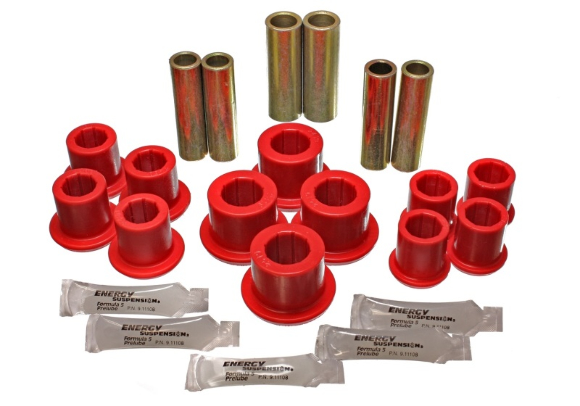 Picture of Energy Suspension ES Spring/Shackle Bush-Red Bushing Kits - 4.2150R